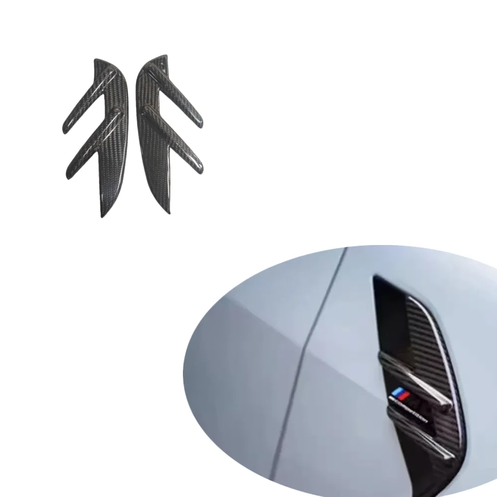 BMW-M3-G80 Dry carbon fiber leaf panel side-mounted adhesive application