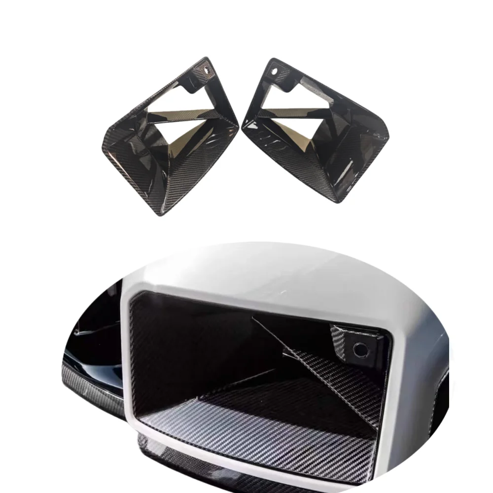 BMW M2 G87 Carbon Fiber Front Intake Vents - OEM Style Track-Ready Performance