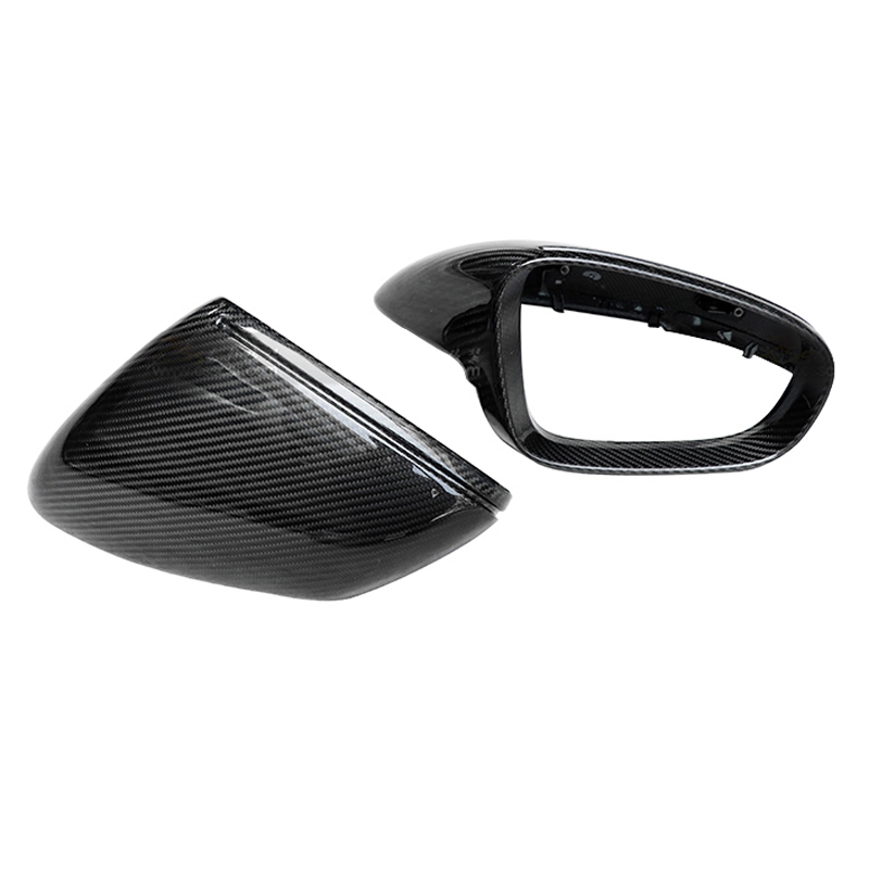 Porsche 911-992 dry carbon fiber rearview mirror housing